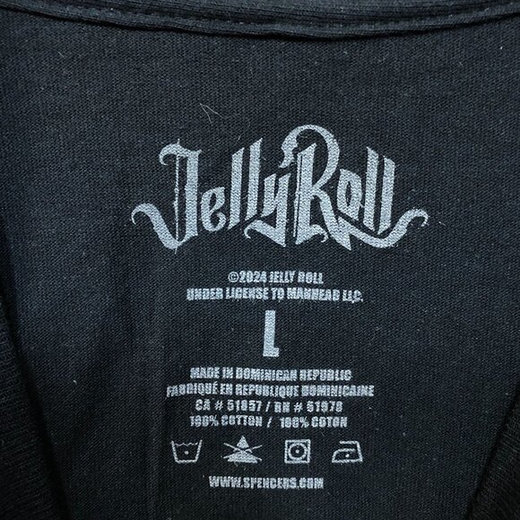 Jelly Roll Halfway To Hell Whitsitt Chapel Album T-Shirt Large - Picture 4 of 4